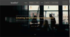 Desktop Screenshot of hendlin.com