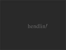 Tablet Screenshot of hendlin.com